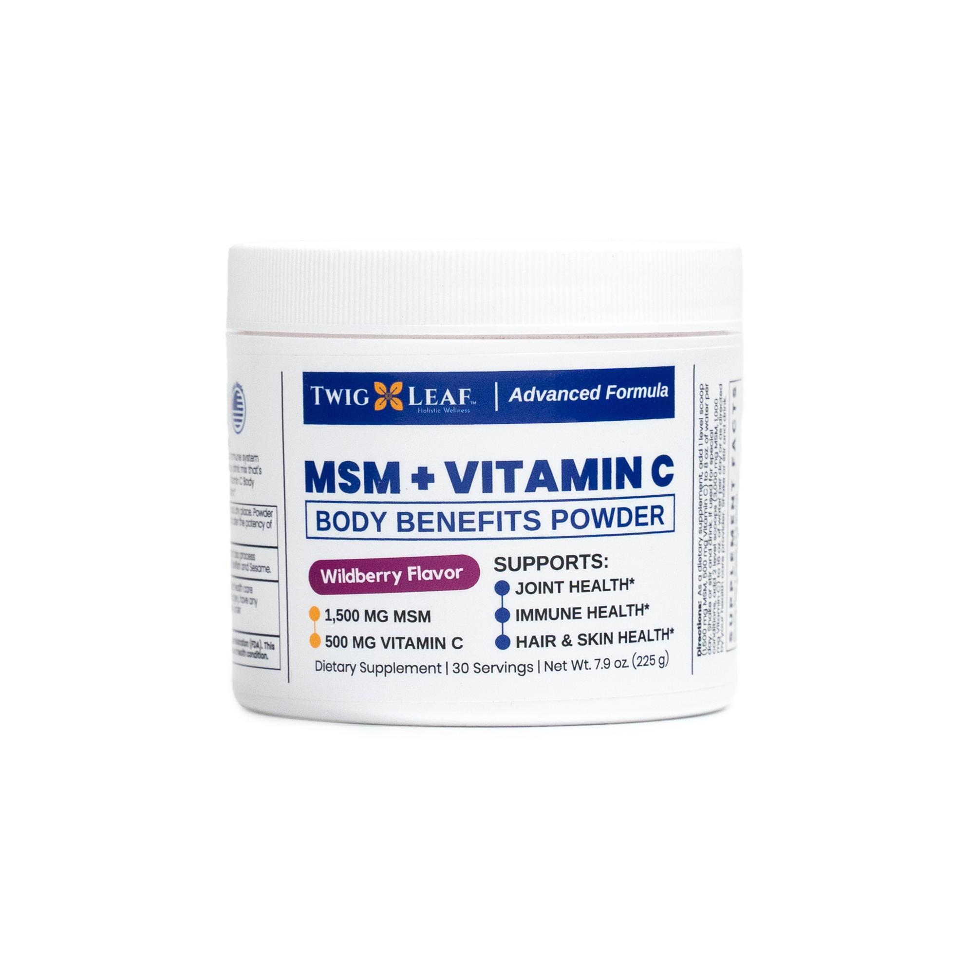 MSM + VITAMIN C | Body Benefits Powder