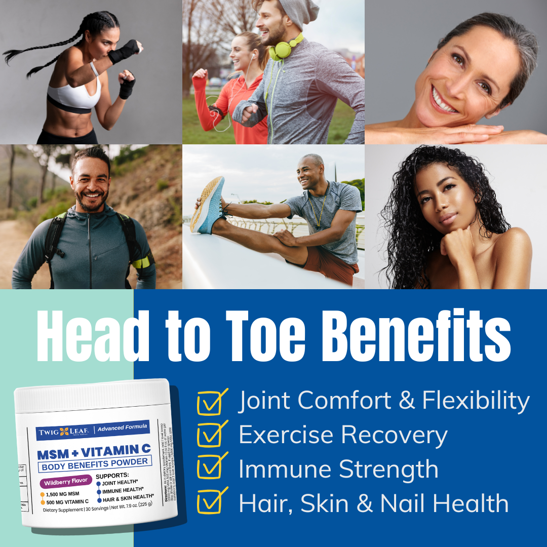 MSM + VITAMIN C | Body Benefits Powder