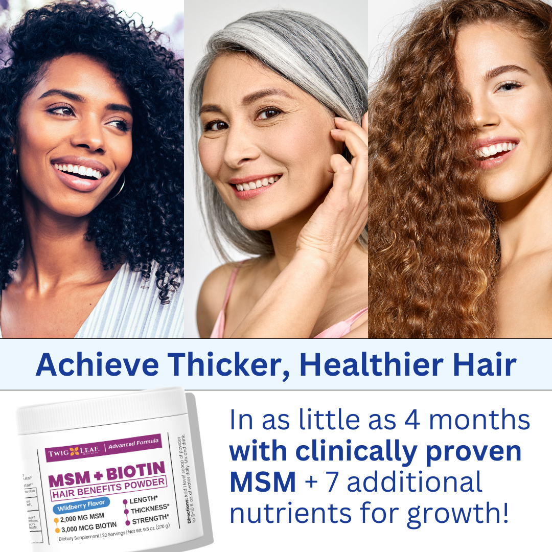 MSM + BIOTIN | Hair Benefits Powder