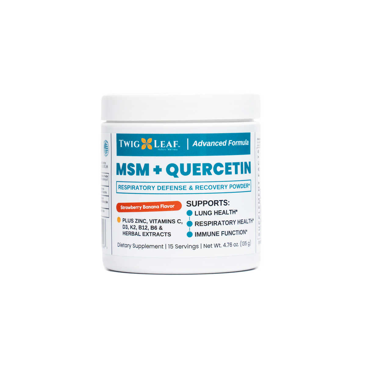 MSM + QUERCETIN | Respiratory Defense & Recovery Powder – Twig & Leaf ...