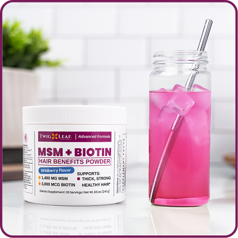 MSM + BIOTIN Hair Benefits Powder
