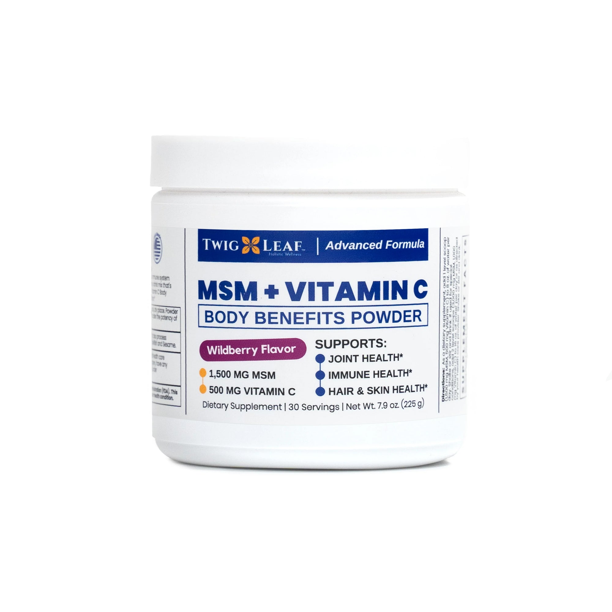 MSM + VITAMIN C | Body Benefits Powder